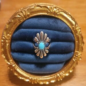 American West Turquoise and Sterling Silver Ring